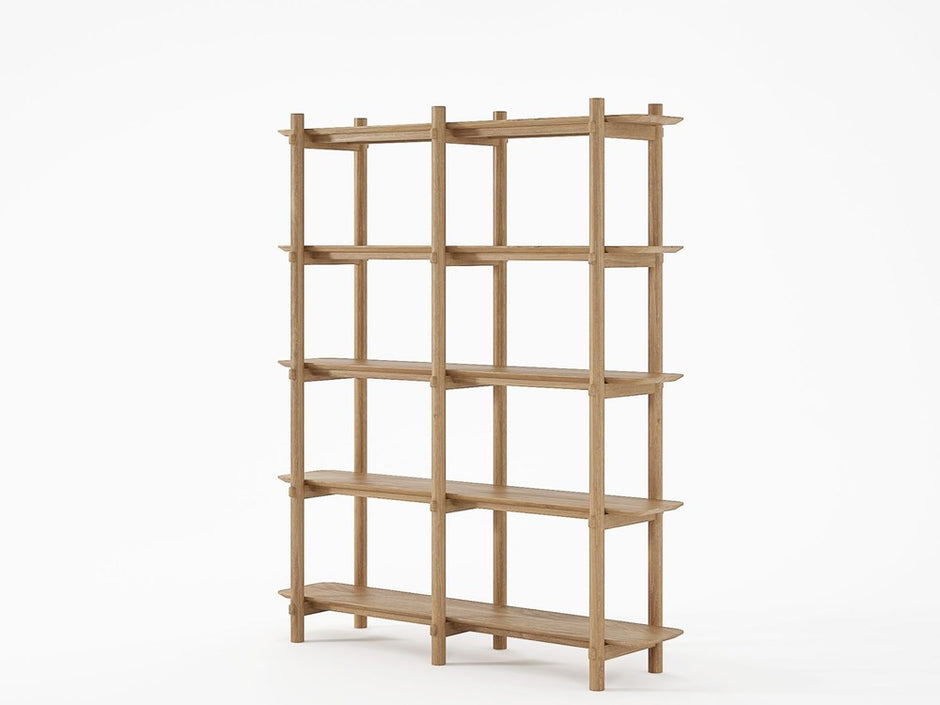 Tenon Bookcase 150cm - Teak