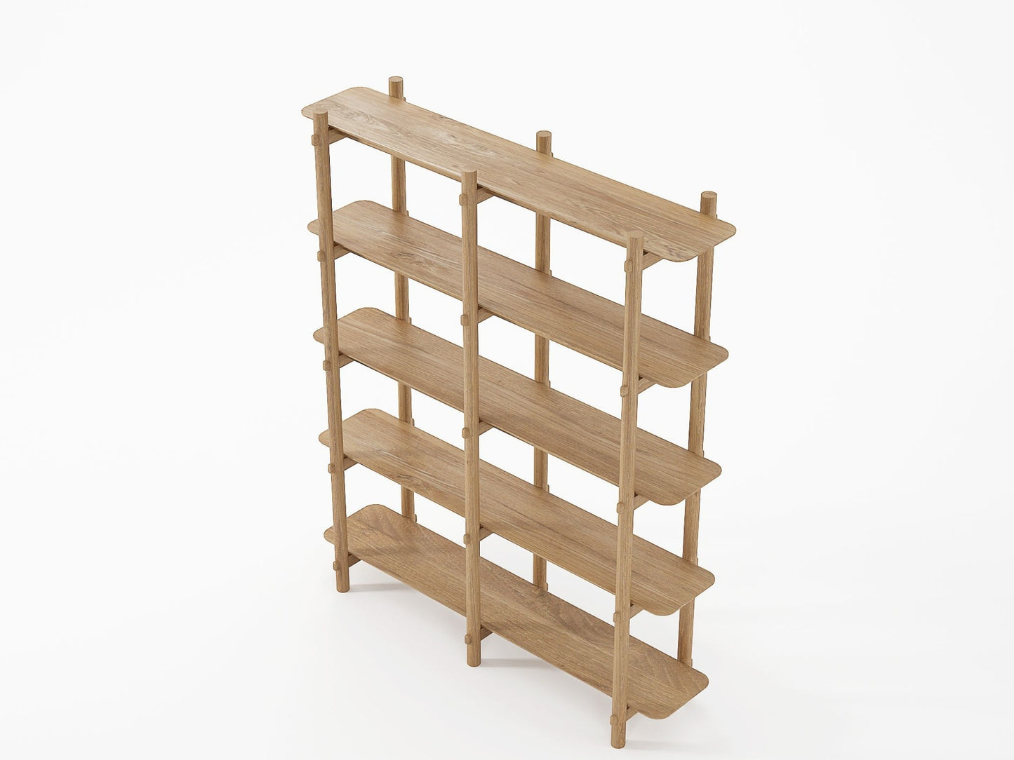 Tenon Bookcase 150cm - Teak