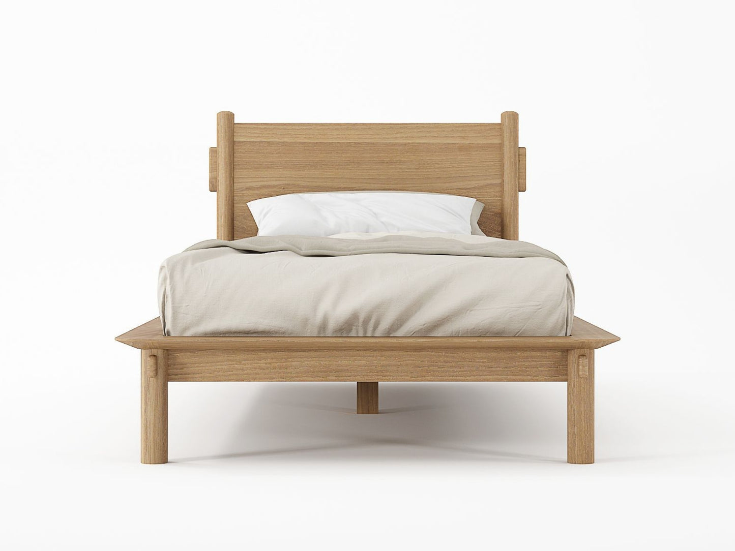 Tenon King Single Bed - Teak