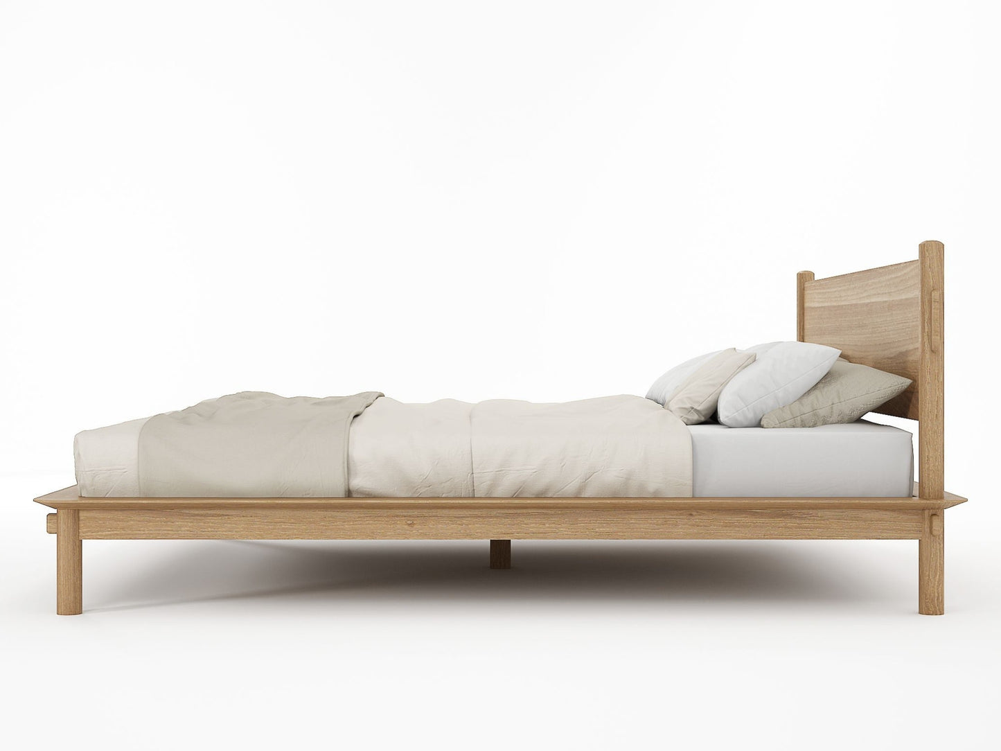 Tenon King Bed - Teak