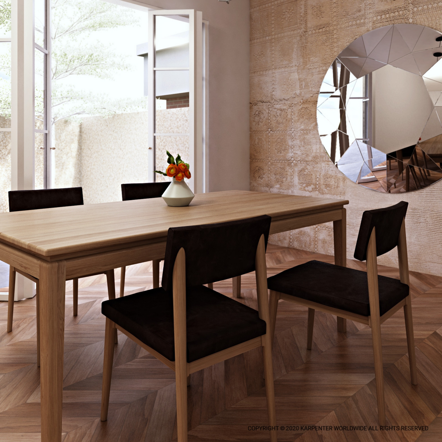 Twenty Twenty  Dining Table 200(CM) - European Oak