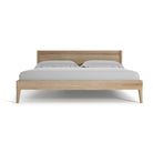 Solid Oak Queen Bed - Non-Toxic