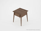 Wooden side table with drawer