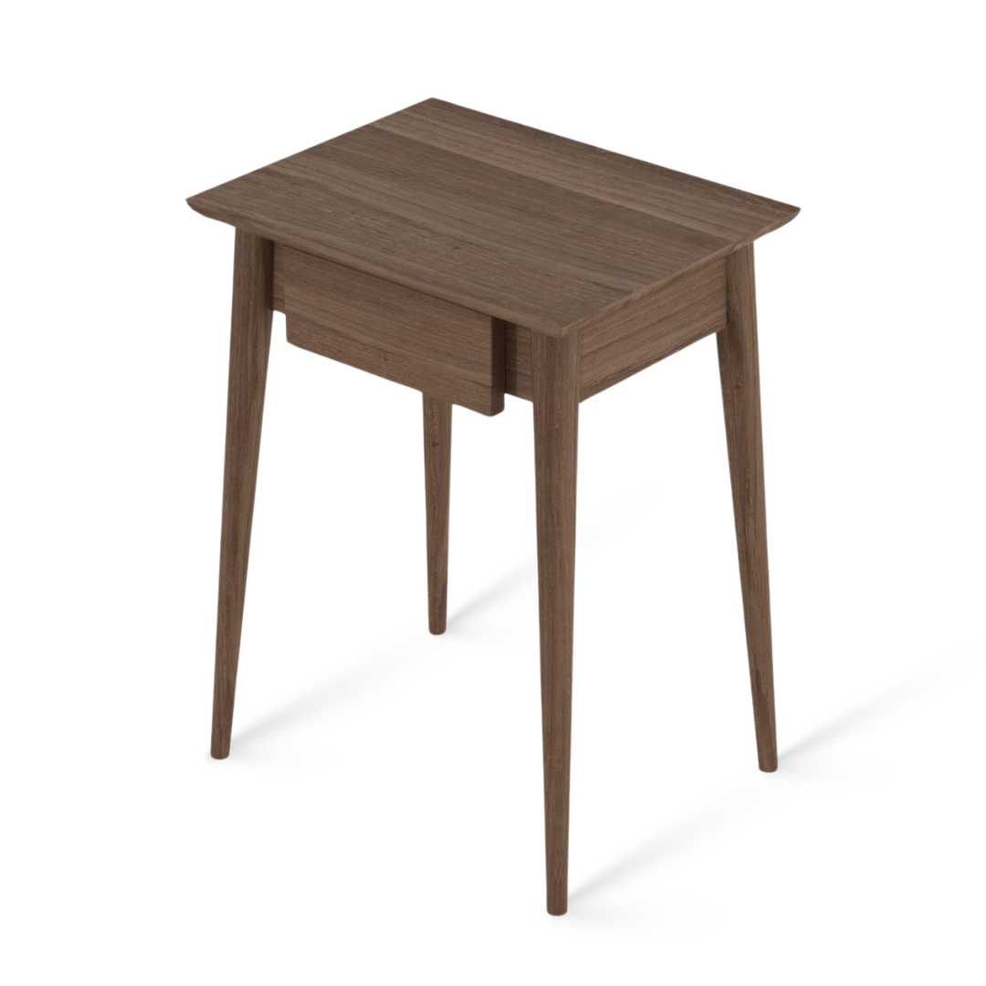 Vintage Tall Bedside - FSC Recycled Teak