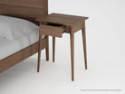 Wooden nightstand with drawer