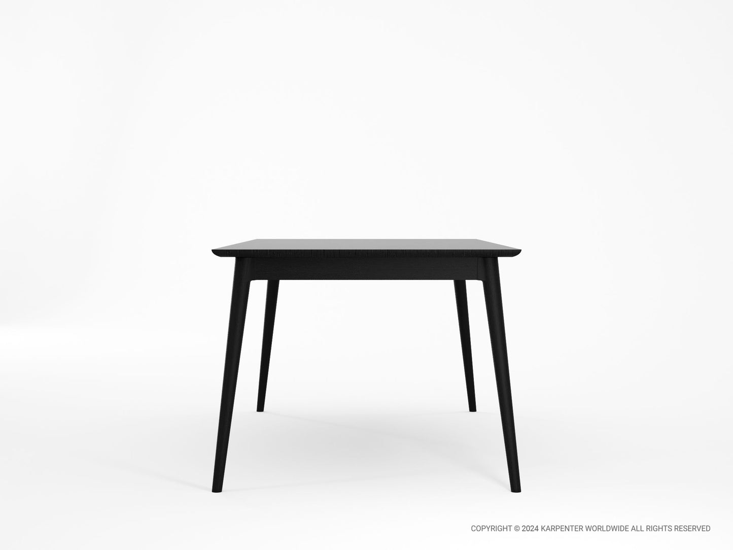 Vintage Dining Table 200(CM) - Satin Black