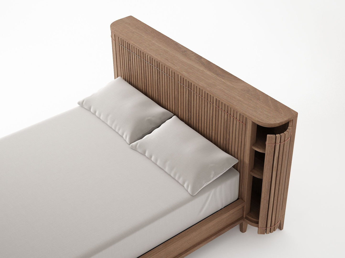 Koppar Queen Bed   - FSC Recycled Teak
