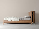 Koppar Teak Storage Bed