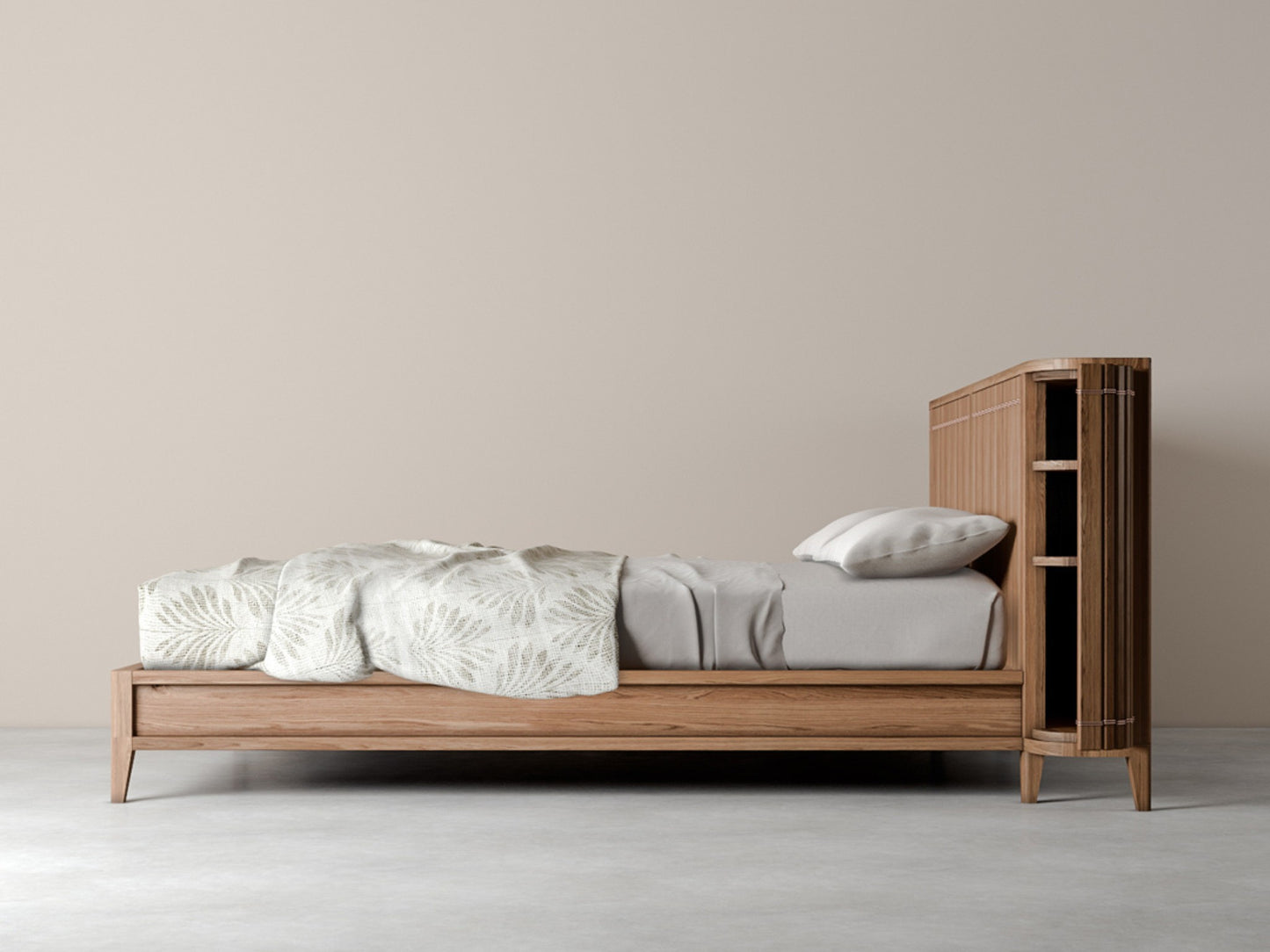 Koppar King Bed   - FSC Recycled Teak