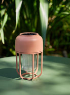 LIGHT-No1 Powder HOUE lantern on green table
