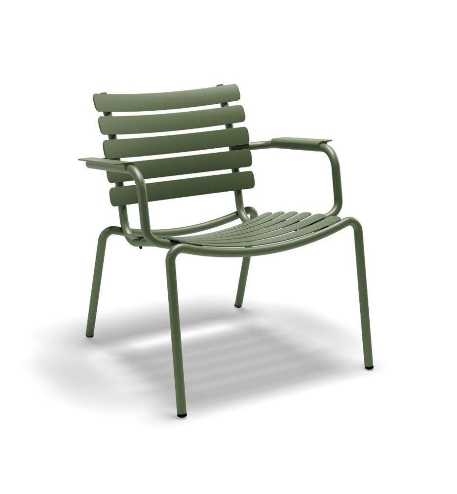 ALUA Lounge chair - Olive Green