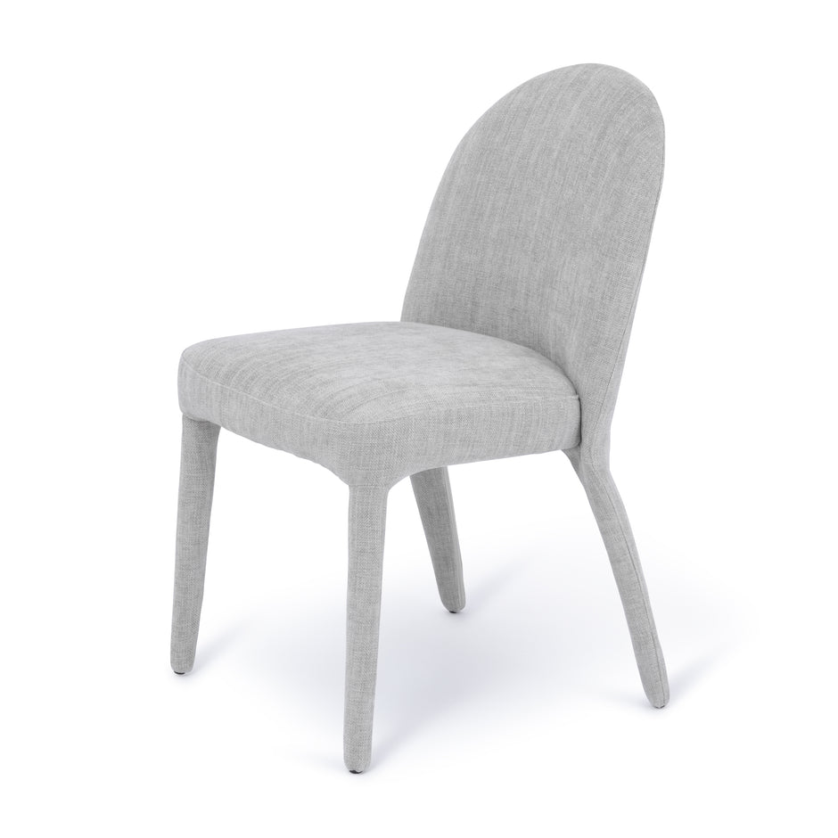 Wyatt Dining Chair Fossil Fabric Upholstery