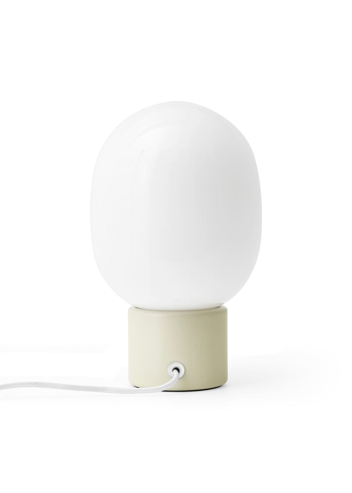 Modern white and beige table lamp