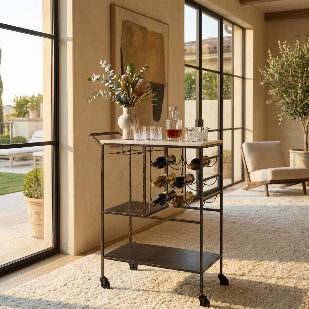 Luxe Drinks Trolley