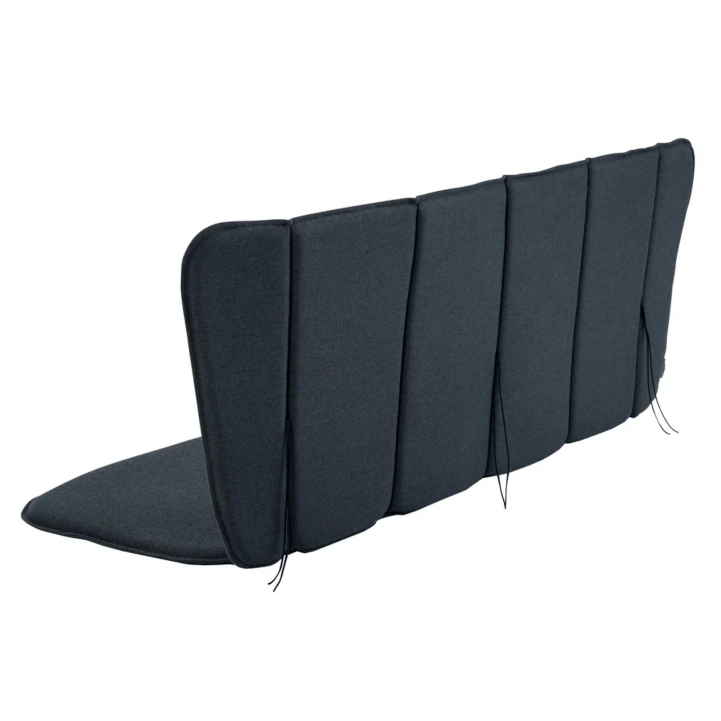 Paon Bench with Cushion - Bamboo | Black