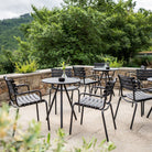 RECLIPS BLACK NAMI outdoor seating area
