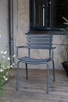 Dark grey HOUE ReCLIPS dining chair