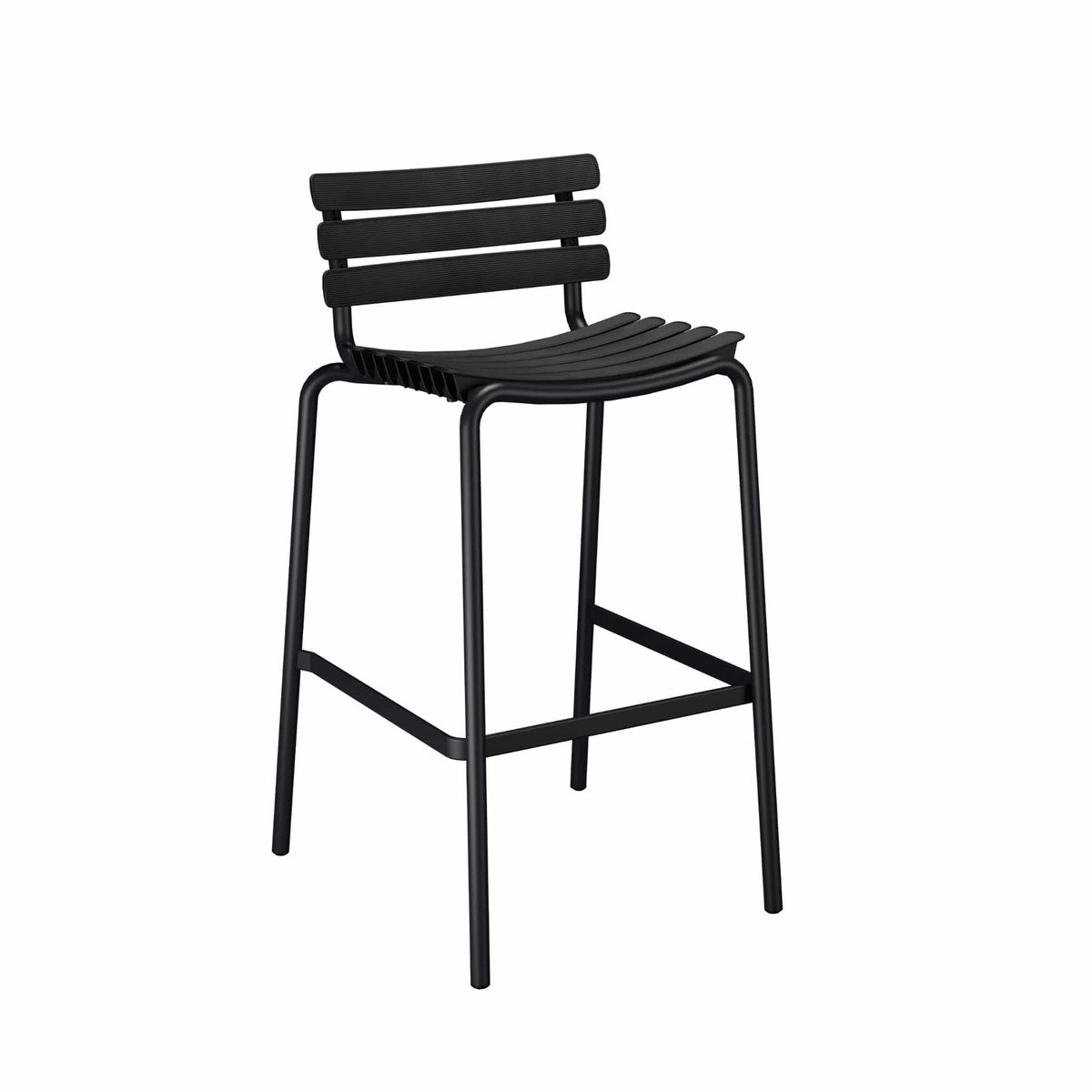 Reclips Black Bar Chair