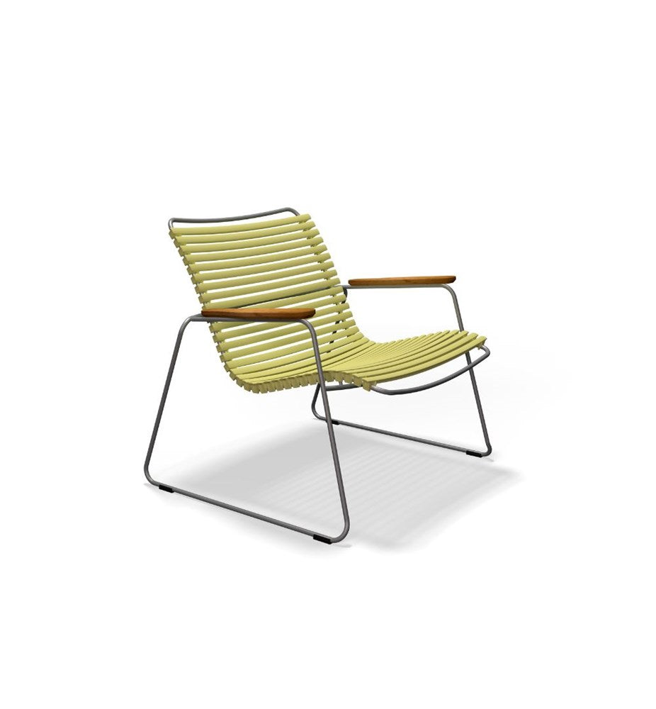 CLICK Roomy lounge chair - Lemon Zest