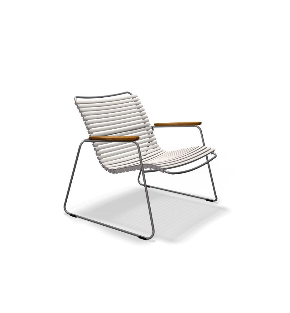 CLICK Roomy lounge chair - Muted White