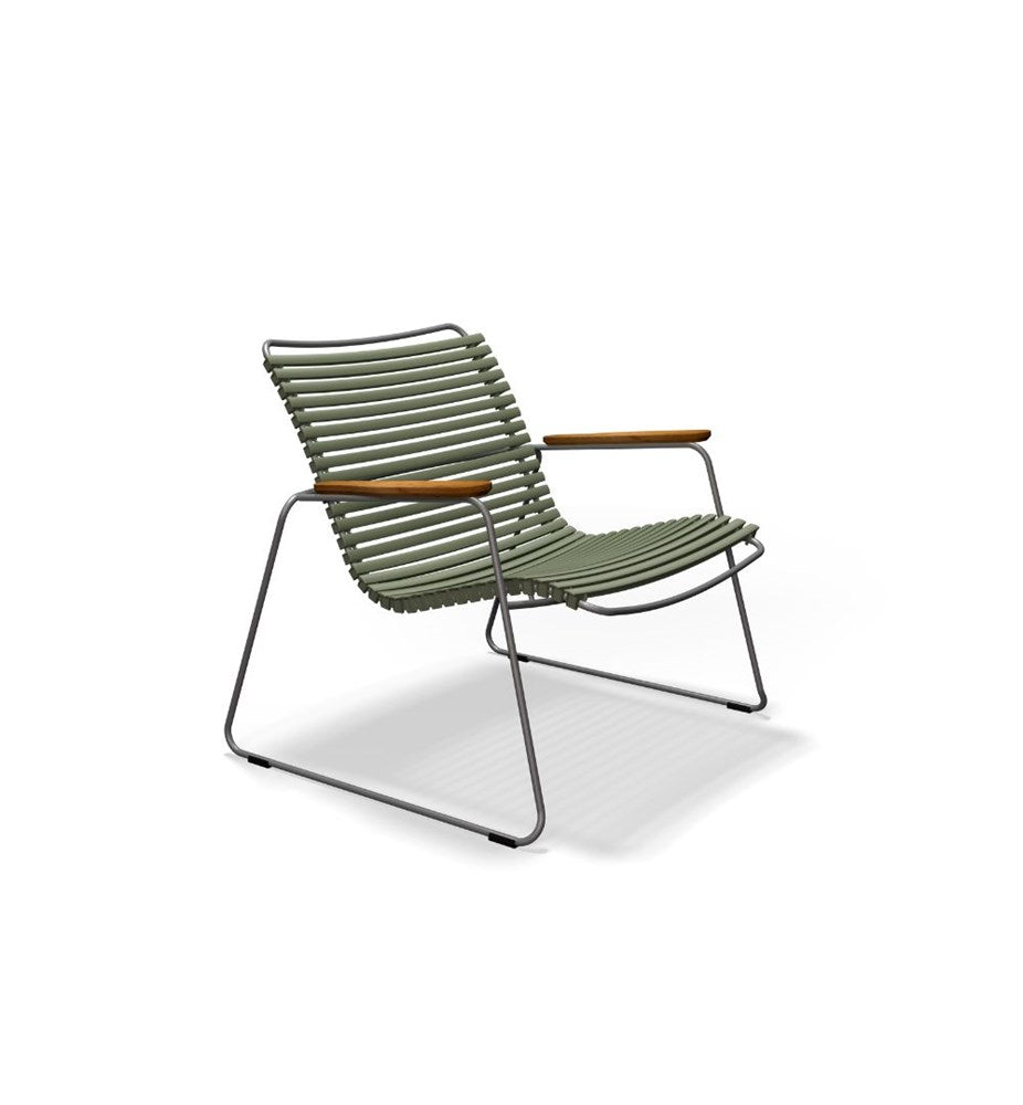 CLICK Roomy lounge chair - Olive Green