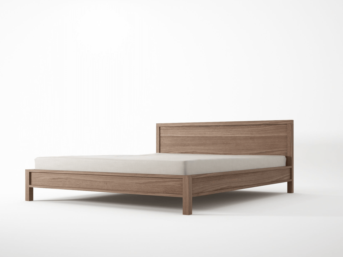 Solid Teak Bed Frame