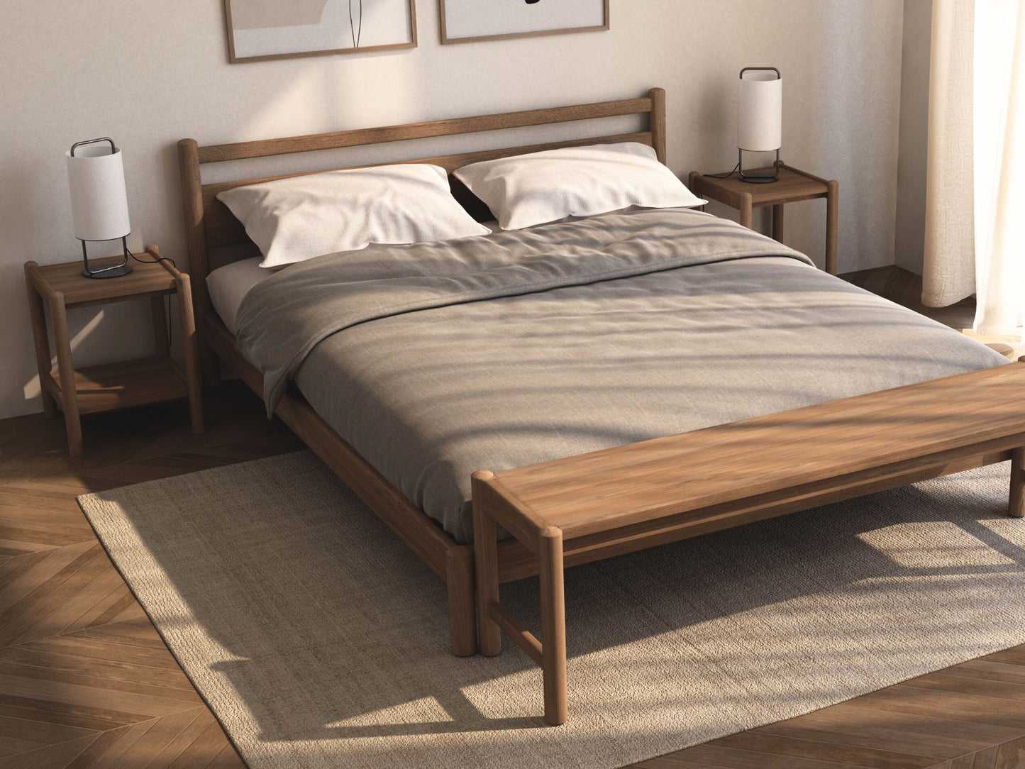 Taku Bench 160cm - European White Oak