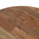 Close up Rugged Teak Table Top