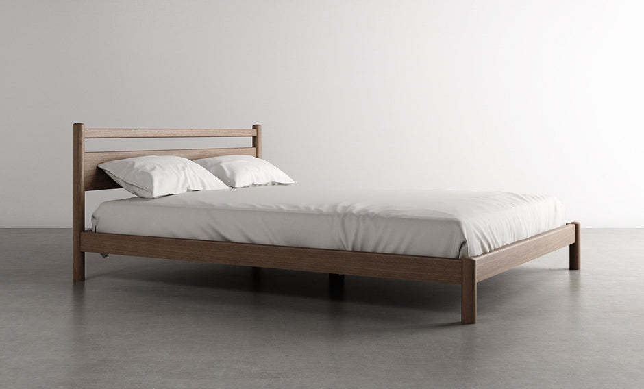 Taku Queen Bed Model 2 - FSC Recycled Teak