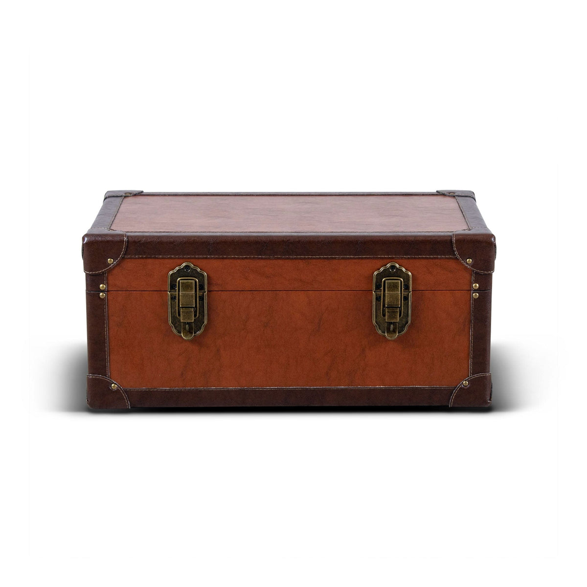 WH3012_1 Leather Trunk