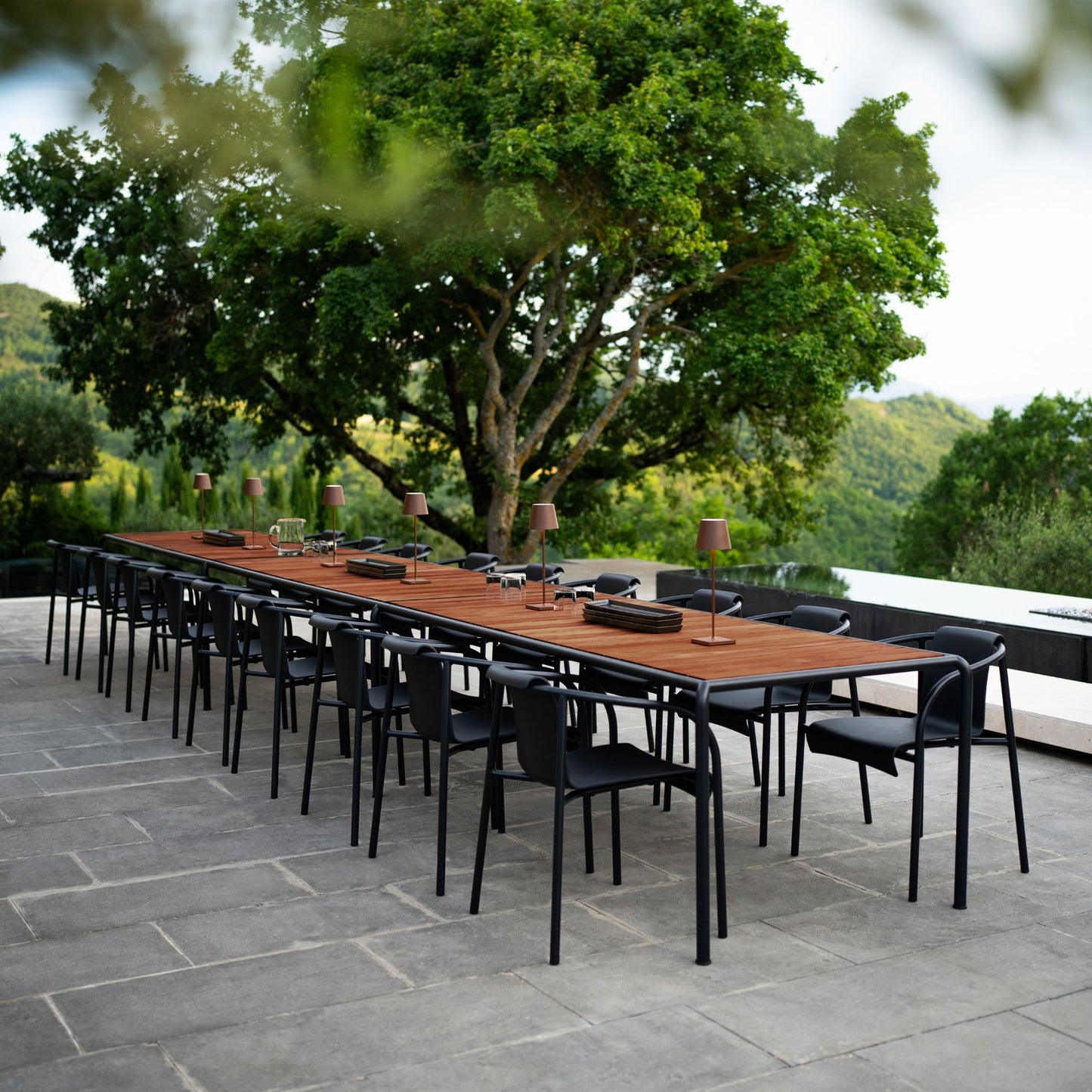 Avanti 8 Seater Outdoor Dining Table - Ash