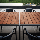 Outdoor table and chairs at avantitablehoue5