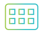 Bespoke icon of a grid