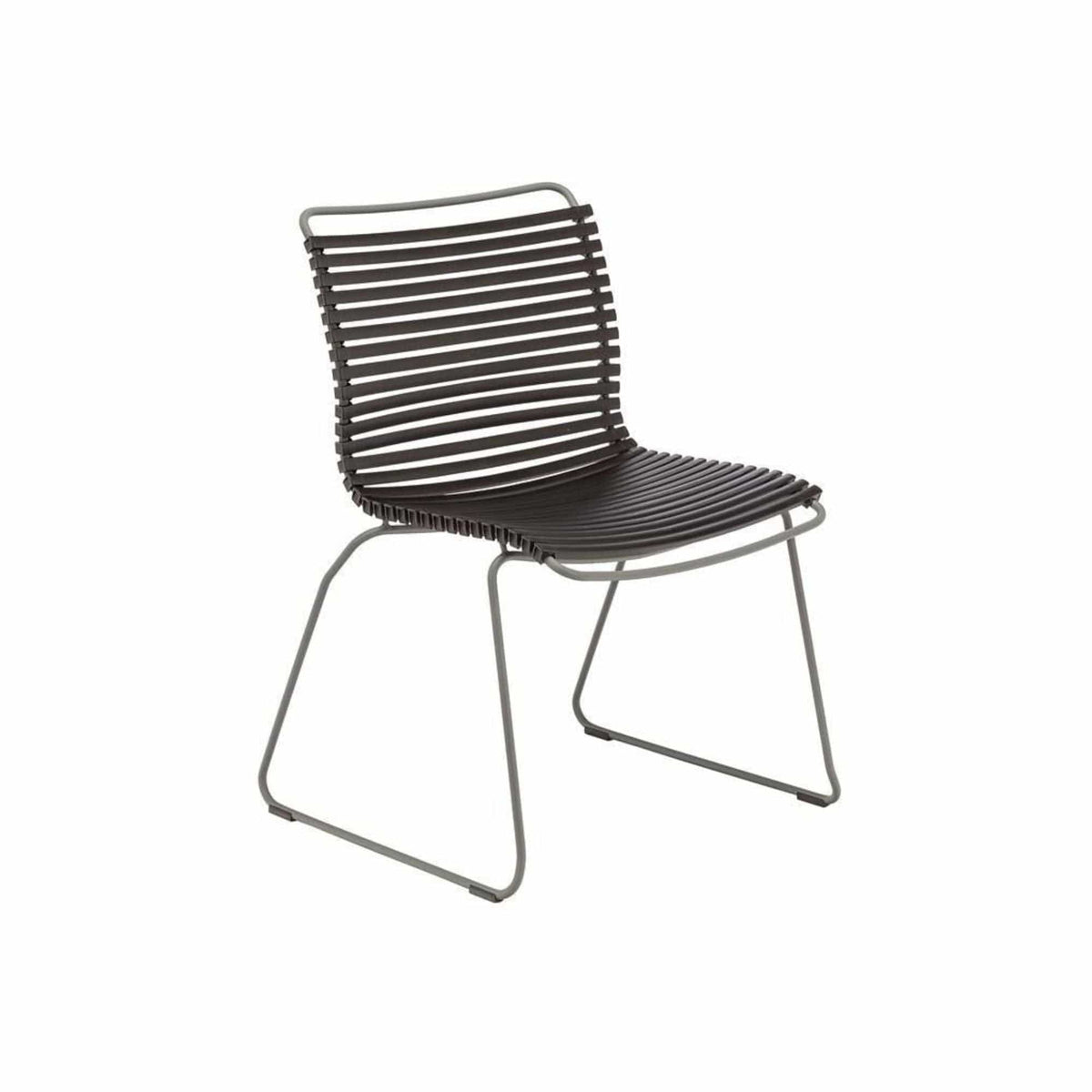 Black four-table chair
