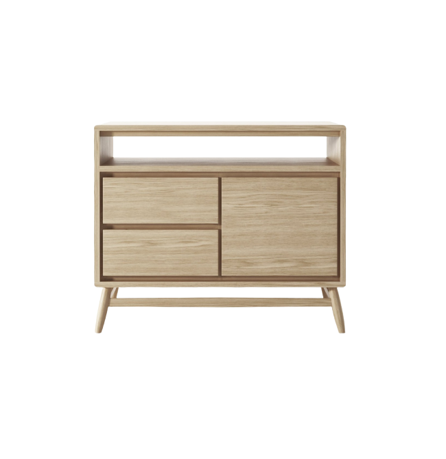 Twist Sideboard Small - European Oak