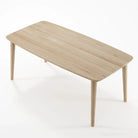 Grasshopper table in light wood finish