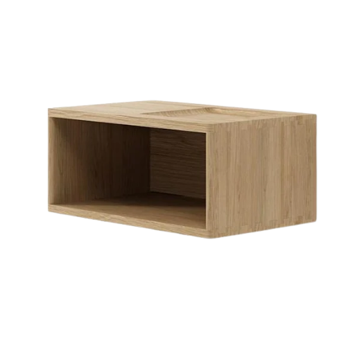 Circa Floating Bedside  - European Oak