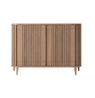 JJJ wooden cabinet with vertical slats
