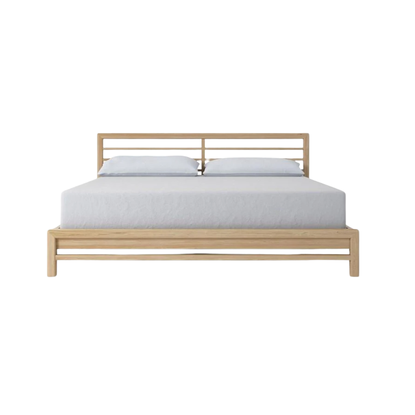 Jun King Bed  - European Oak