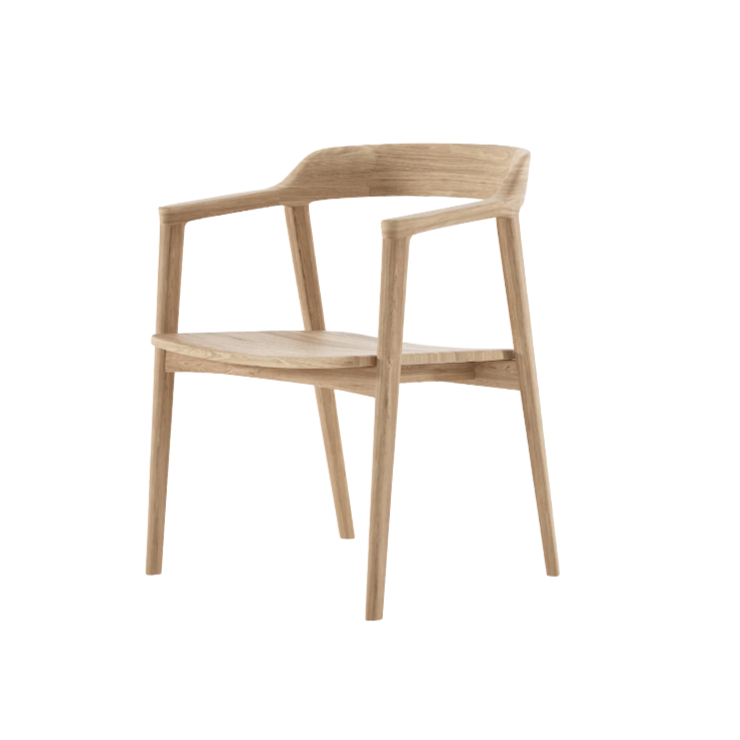 Grasshopper Armchair - European Oak