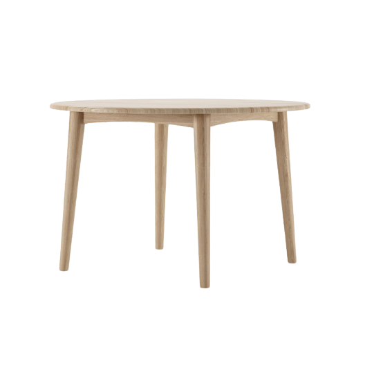 Grasshopper Round Dining Table 120(CM) - European Oak