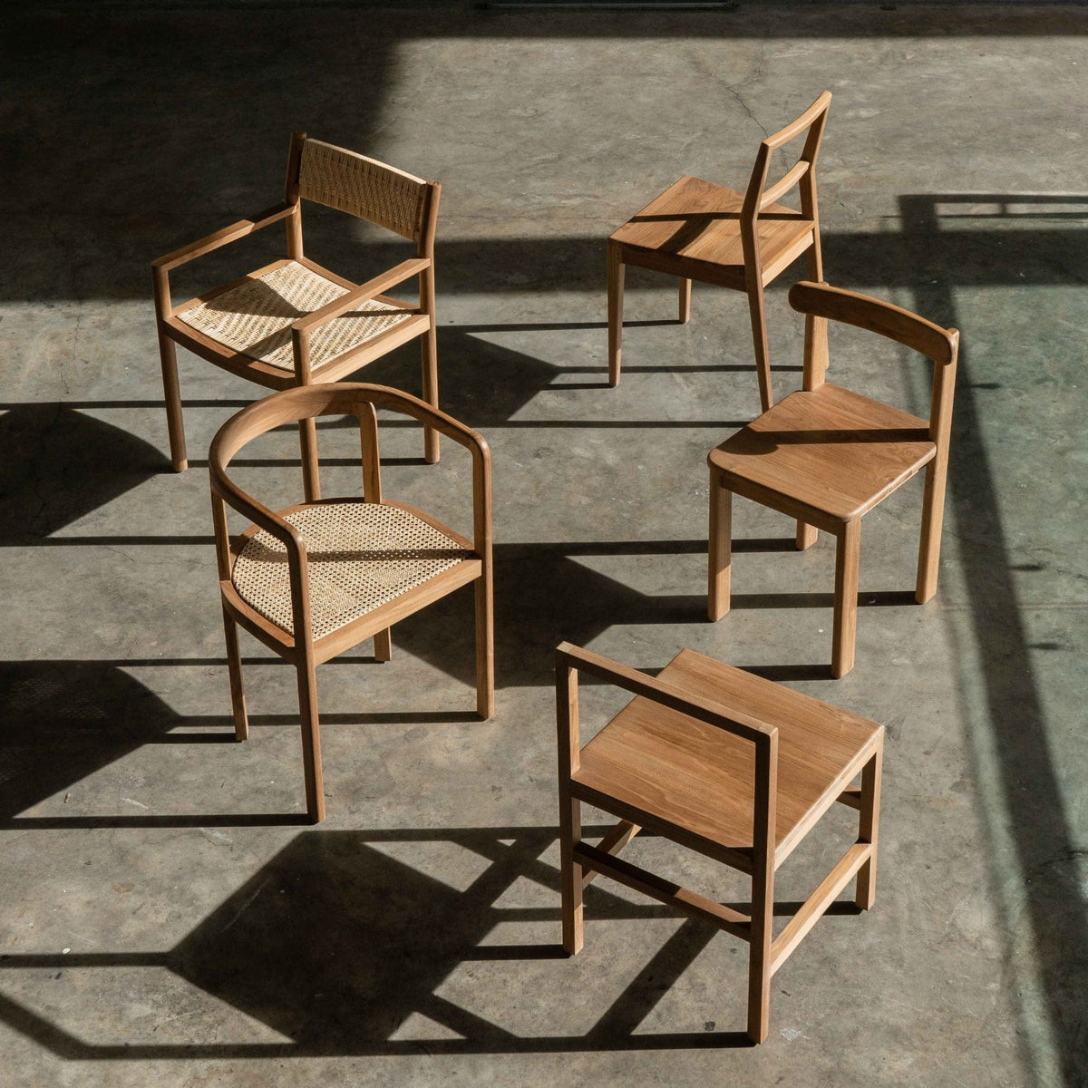 Tresna chairs - wooden chairs, modern design