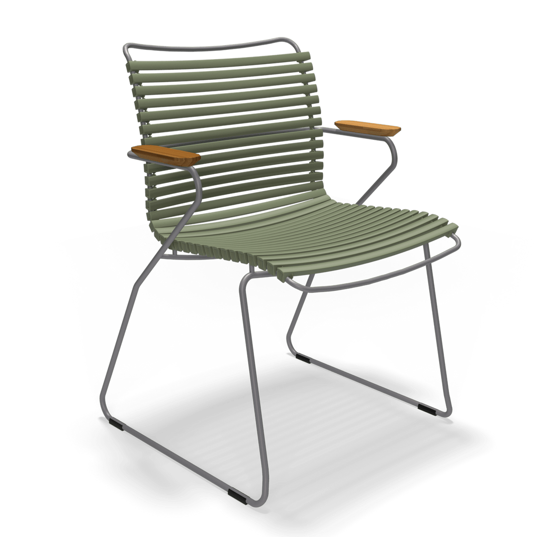 Click Outdoor Dining Chair (Olive Green) | SLH Designer Furniture