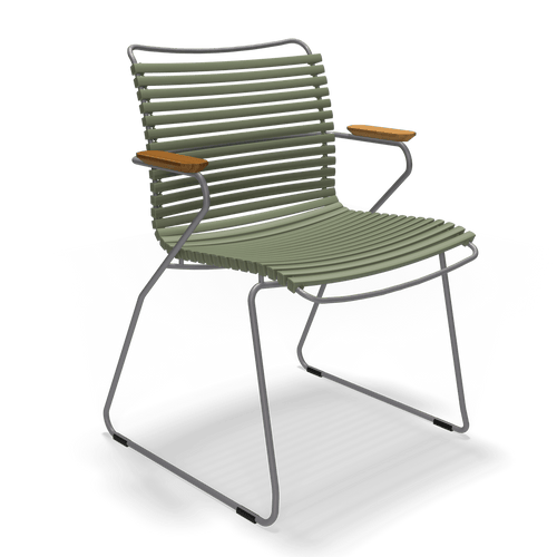 Olive Green CLICK Dining Chair by HOUE