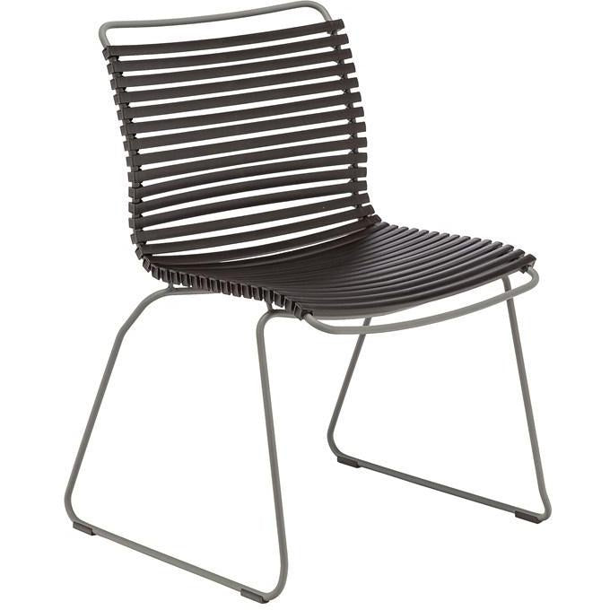 Click Dining Chair (No Arms) - Black