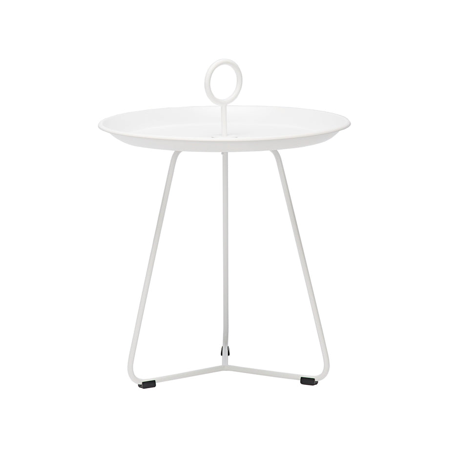 Eyelet Tray Table - White Small | SLH Designer Furniture-Outdoor Furniture-Houe-White-SLH AU