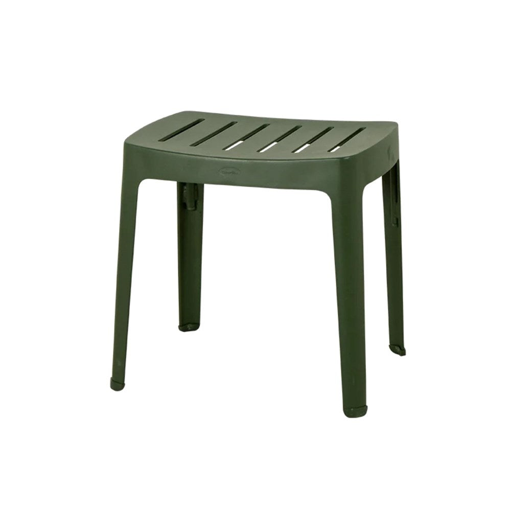 Cut Stool - Dark Green