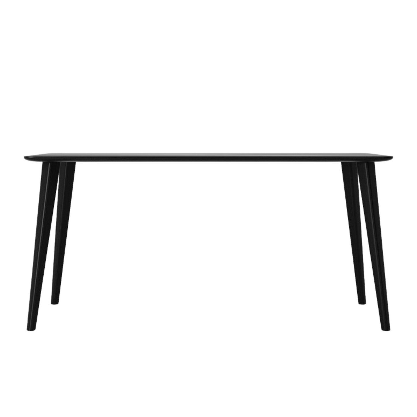 Domani Dining Table -  Satin Black