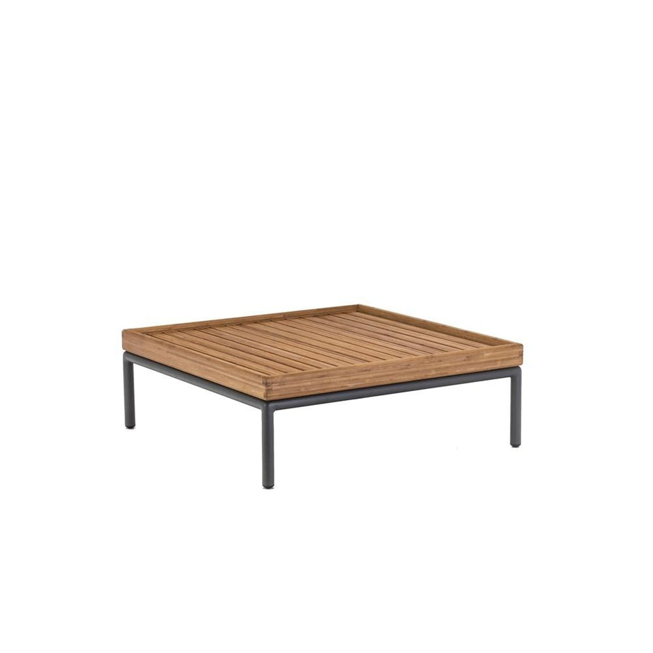 Level Lounge Outdoor Bamboo Square Side Table (81cm) | SLH -Outdoor Furniture-Houe-SLH AU