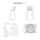 PAON Barstool - high-res image